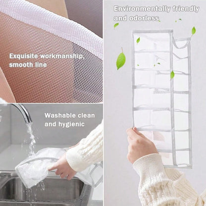 5pcs Foldable Clothes Drawer Organizers, For Baby Diapers, Bibs, Socks And Handkerchief Storage, Compartment Storage Box, 11 Grids + 7 Grids