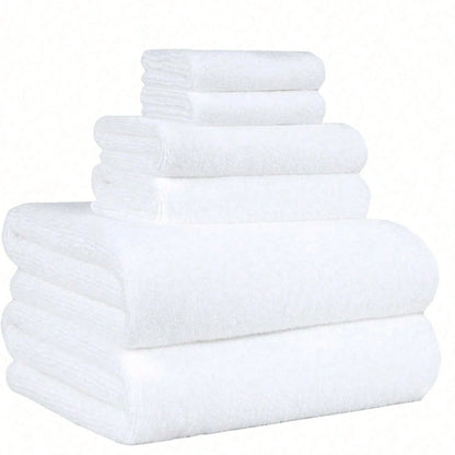 6/12 Pcs Large Soft Bath Towel, Quick-Dry Absorbent Women'S Bath Towel, Cute Comfortable Home Towel, 55.12inch X 27.56inch, Bathroom Essentials, Home Essentials, Quick Dry Towel| Soft Texture| Nylon
