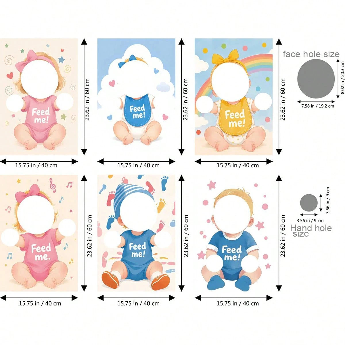 "6 Sets Blindfolded Baby Shower Games Feed Me Baby Shower Game Blindfolded Baby Food Feeding Game Gender Reveal Game Baby Shower Party Supplies"