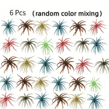 6Pcs Sea Urchin Soft Fishing Lures, TPE Lifelike Round Floating Baits In Multiple Colors.Dynamic Swimming Design, Practical Tackle Supplies For Anglers And Fishing Gear Collection
