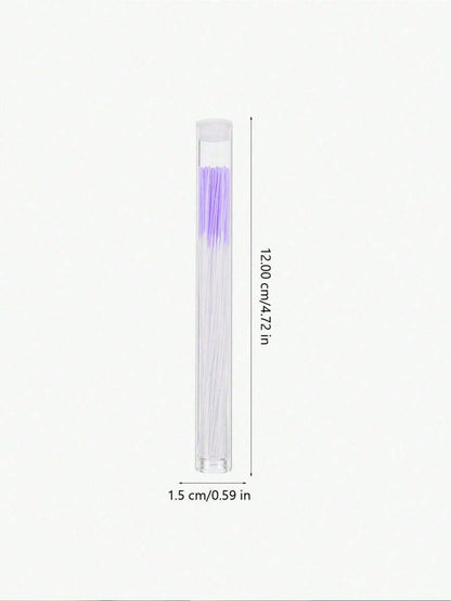 70pcs/140pcs/160pcs Yellow, Blue, Green, Rose Red And Purple Ear Canal Cleaning Lines, Suitable For Men And Women To Clean Ear Canal Dirt. Daily Necessities, Small Family Gifts And Surprises,School,Ba