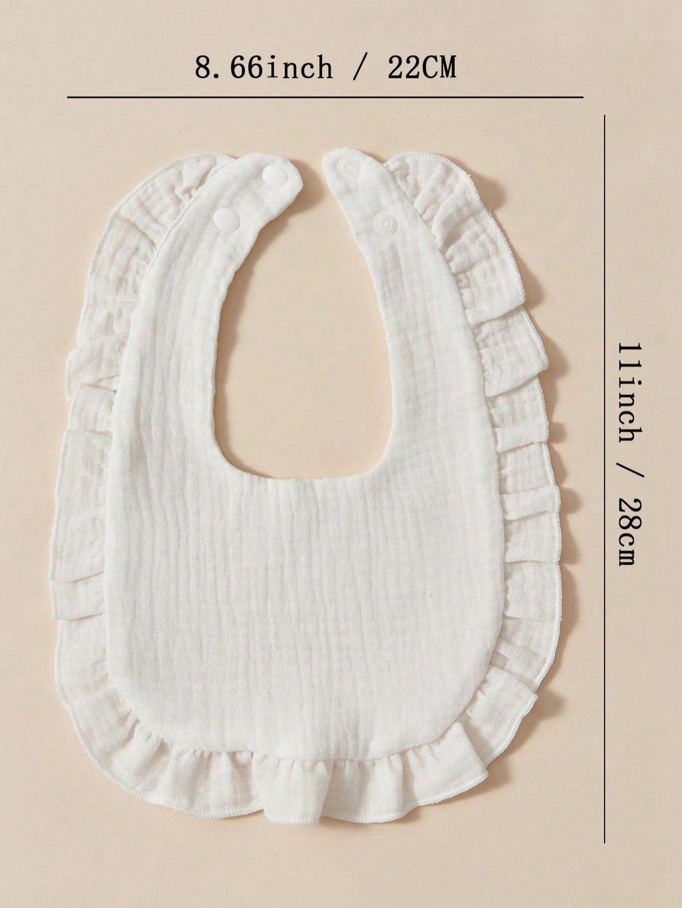 7pcs/Set Baby Bibs With Lace Trim, Pure Cotton Soft Fabric, Solid Colors In Pink Tones,Baby Gift.
