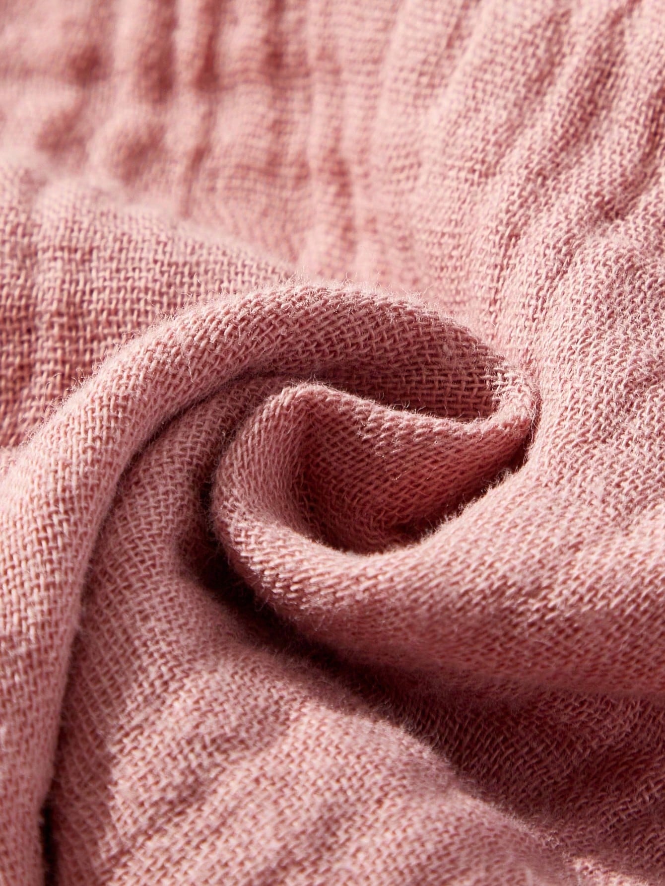 7pcs/Set Baby Bibs With Lace Trim, Pure Cotton Soft Fabric, Solid Colors In Pink Tones,Baby Gift.