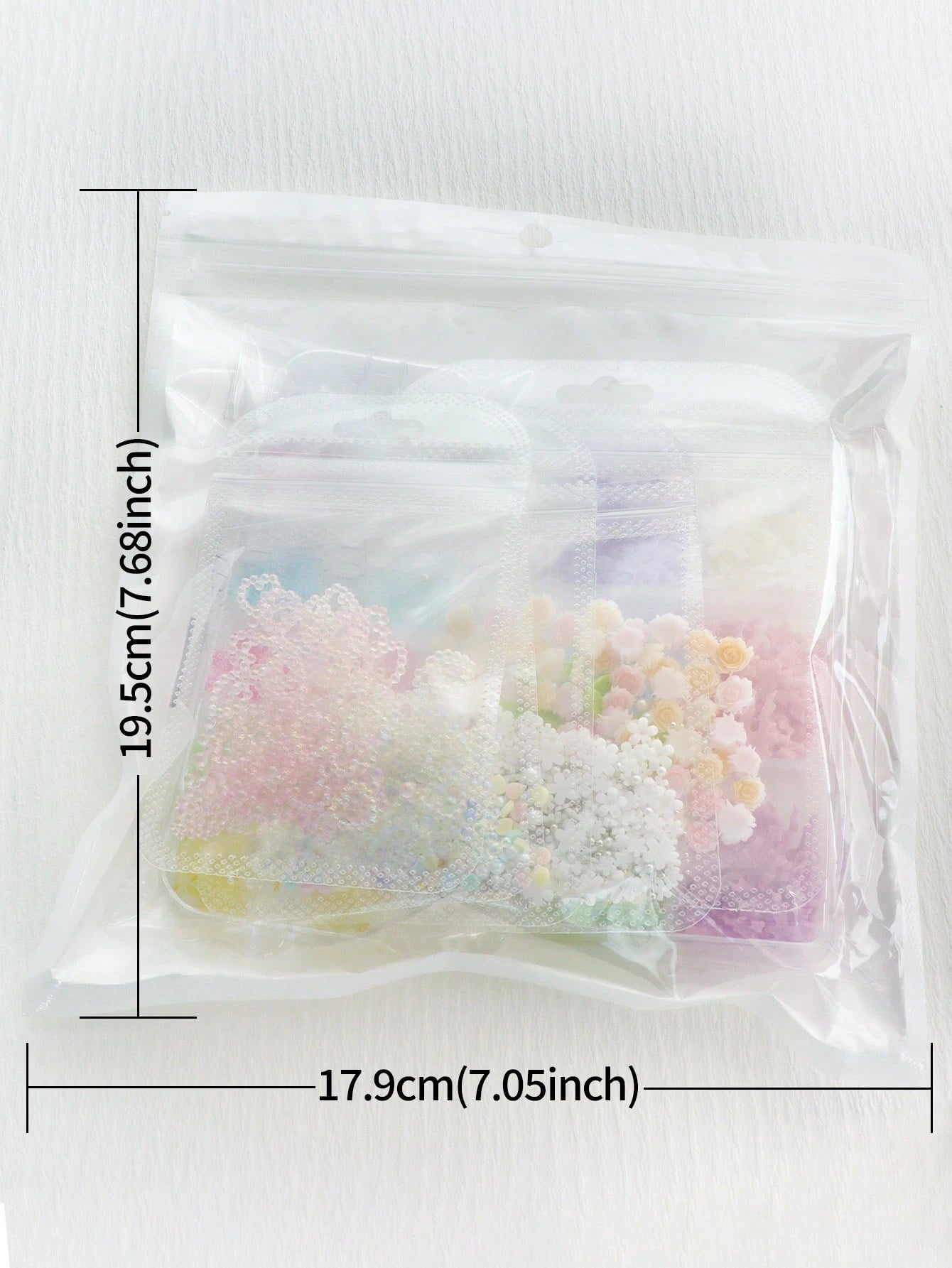 7pcs/Set Multi-Style Rose Bow Flower Heart Nail Art Decorations, Kawaii Nail Art Parts, Y2K Romantic Soft Minimalist Style Nail Art Supplies Accessories, Suitable For DIY Women's Nail Salon Design Dec