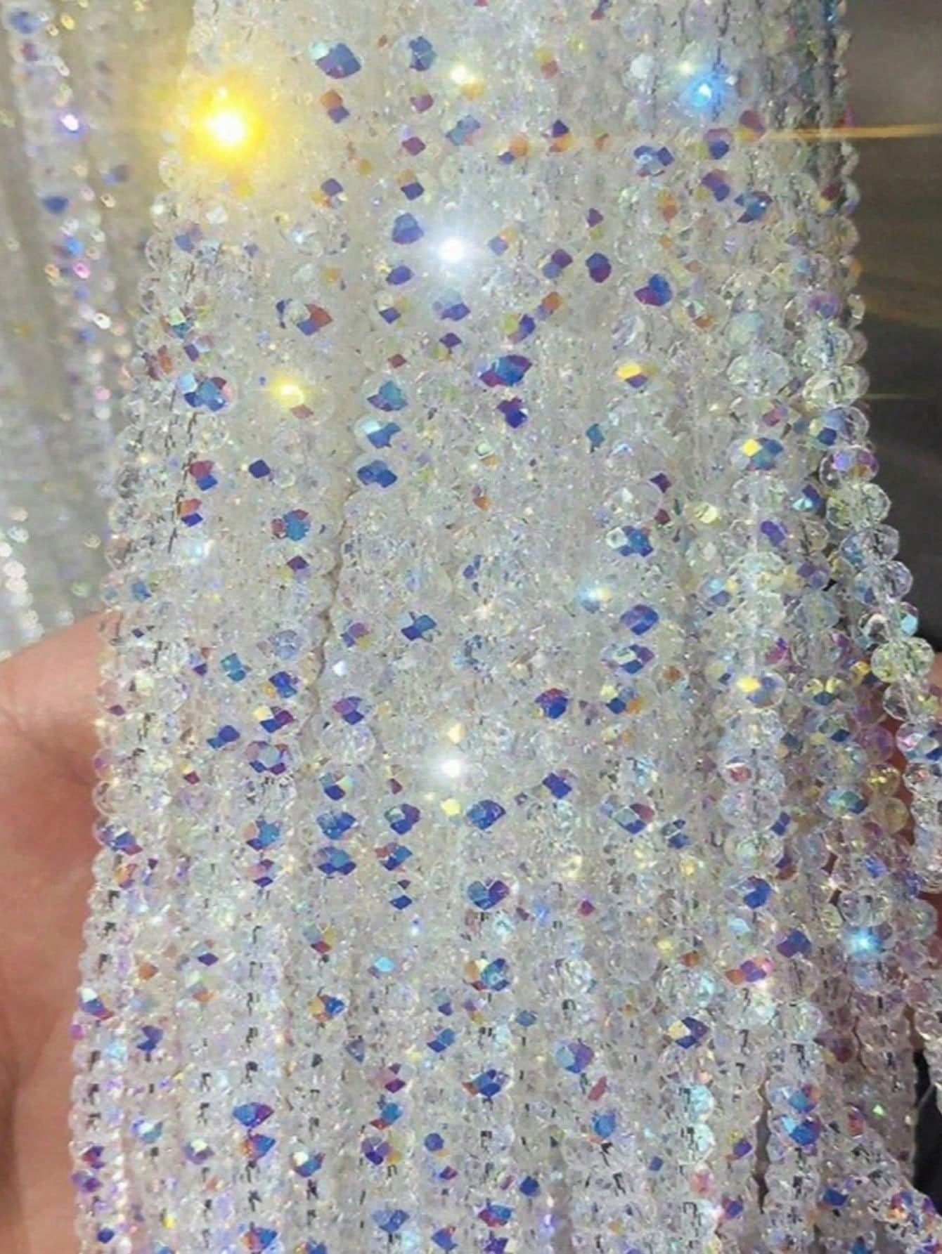 80pcs 8mm Austrian High Quality Shiny Flat Colorful Beads With Holes, Suitable For DIY Bracelets And Phone Accessories