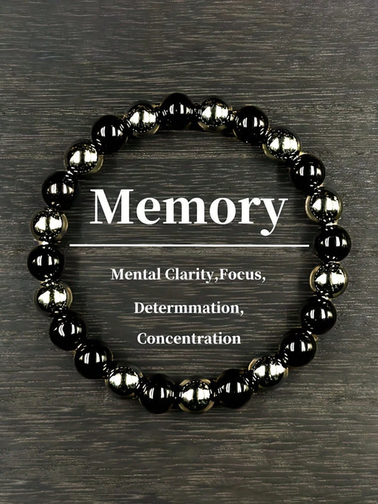 8mm Hematite Obsidian Powerful Protection Bracelet, Grounding, Absorb Negative Energy Bracelet For Men Women Vintage Jewelry Parts, Birthday Gifts