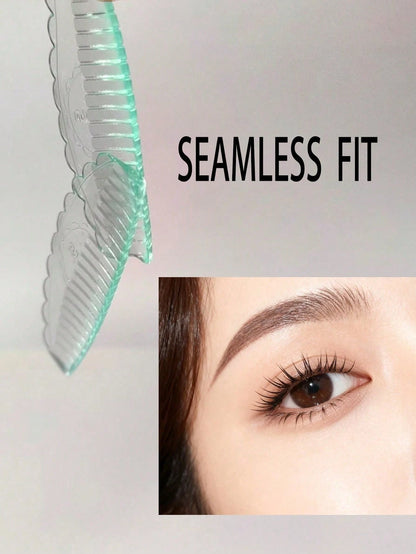 8pcs/Set 4 Sizes Jelly Eyelash Lift Pads- Self-Adhesive Silicone C-Curl Curling Stickers, No Glue Needed To Lift Lashes, Suitable For DIY Lash Perming At Home And Salon