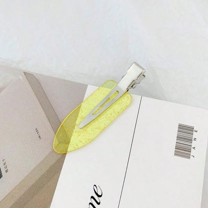 8pcs/Set Women's Non-Slip Hair Clips, Duck Mouth Clip Style Bangs Clips, Korean Bangs Clips, Invisible Edge Clips, Hair Salon Partition Clips, Suitable For Makeup