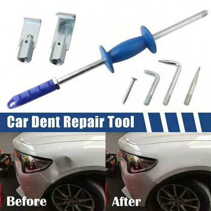 9 Pcs Dent Puller Slide Hammer Auto Body Dent Repair Tools Kit Auto Truck 5LB