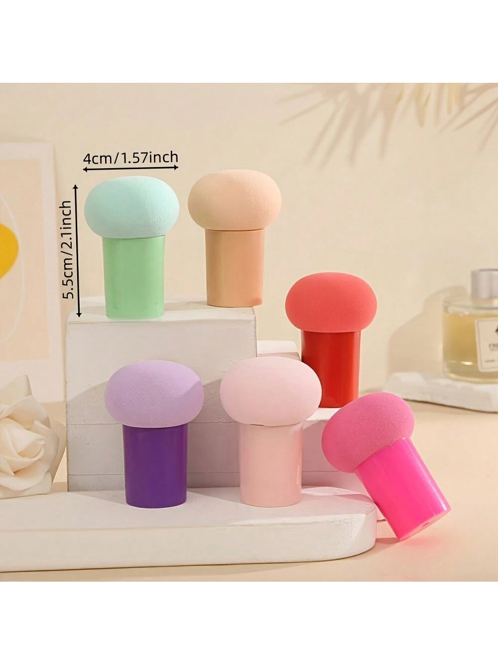 9-Piece Stencil Brush Set & Sponge Pouncers In Assorted Colors With Gourd Handles For Crafts, Wet And Dry Use- Ink Dabbers For Scrapbooking, Card Making & Mixed Media Art(9PCS/6PCS)