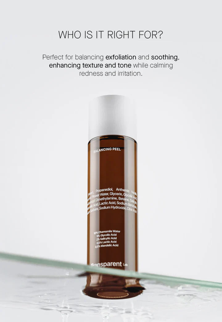 Transparent Lab Balancing Peel