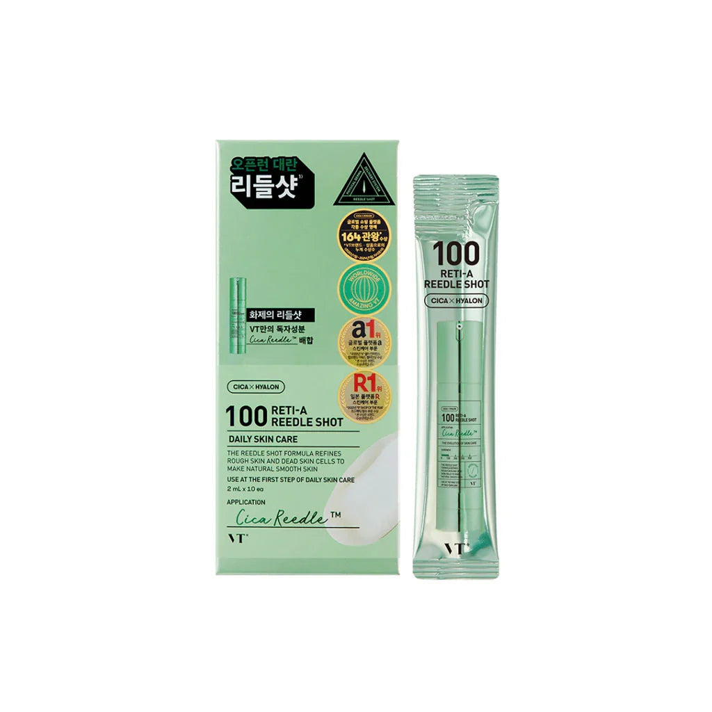 VT Cosmetics Reti-A Reedle Shot 100 Stick Pouch
