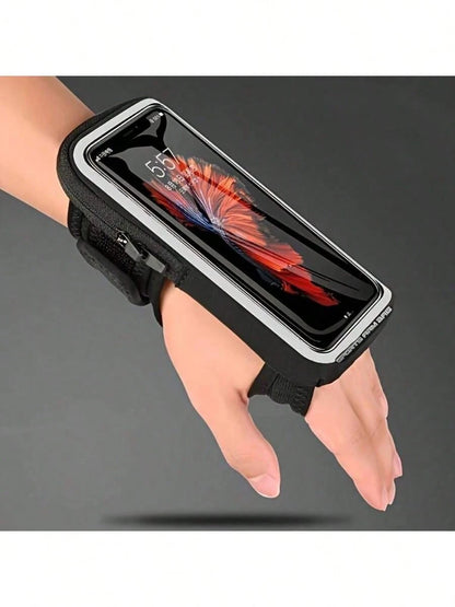 A Stylish Handheld Bag For Men And Women Designed For Running, Compatible With Devices Up To 17.78 Cm, Ideal For Outdoor Sports Like Running, Cycling, And Other Activities.
