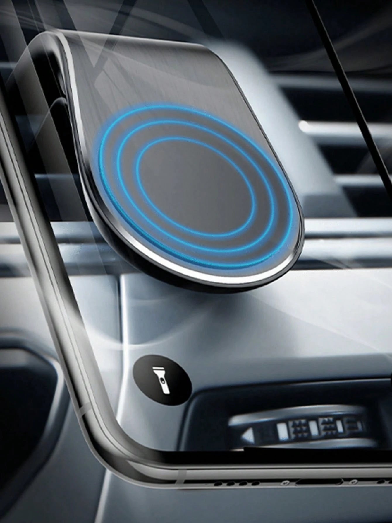 Adjustable Air Vent Automobile Phone Cradles 1/2pcs Magnetic Car Phone Holder Invisible Suction Cup Car Phone Mount Strong Magnet Car Phone Holder Suitable For Navigation Valentine's Day Gift