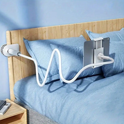 Adjustable Gooseneck Phone Mount Spiral Tablet Stand 360 Degree Adjustable Phone Holder Lazy Bedside Support Valentine's Day Gift