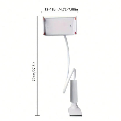 Adjustable Gooseneck Phone Mount Spiral Tablet Stand 360 Degree Adjustable Phone Holder Lazy Bedside Support Valentine's Day Gift