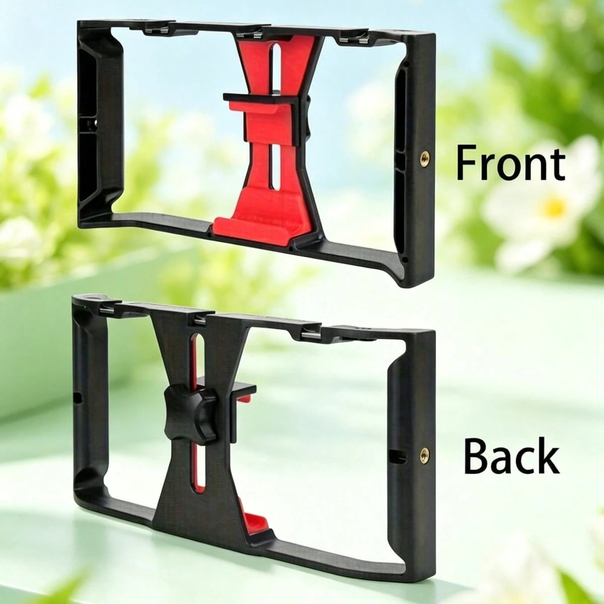 Adjustable Large Size Smartphone Photography Accessories With Tripod And Fill Light New Professional Smartphone Filming Stabilizer Frame Handheld Gimbal Camera Tripod Stand Suitable For Smartphone Vid