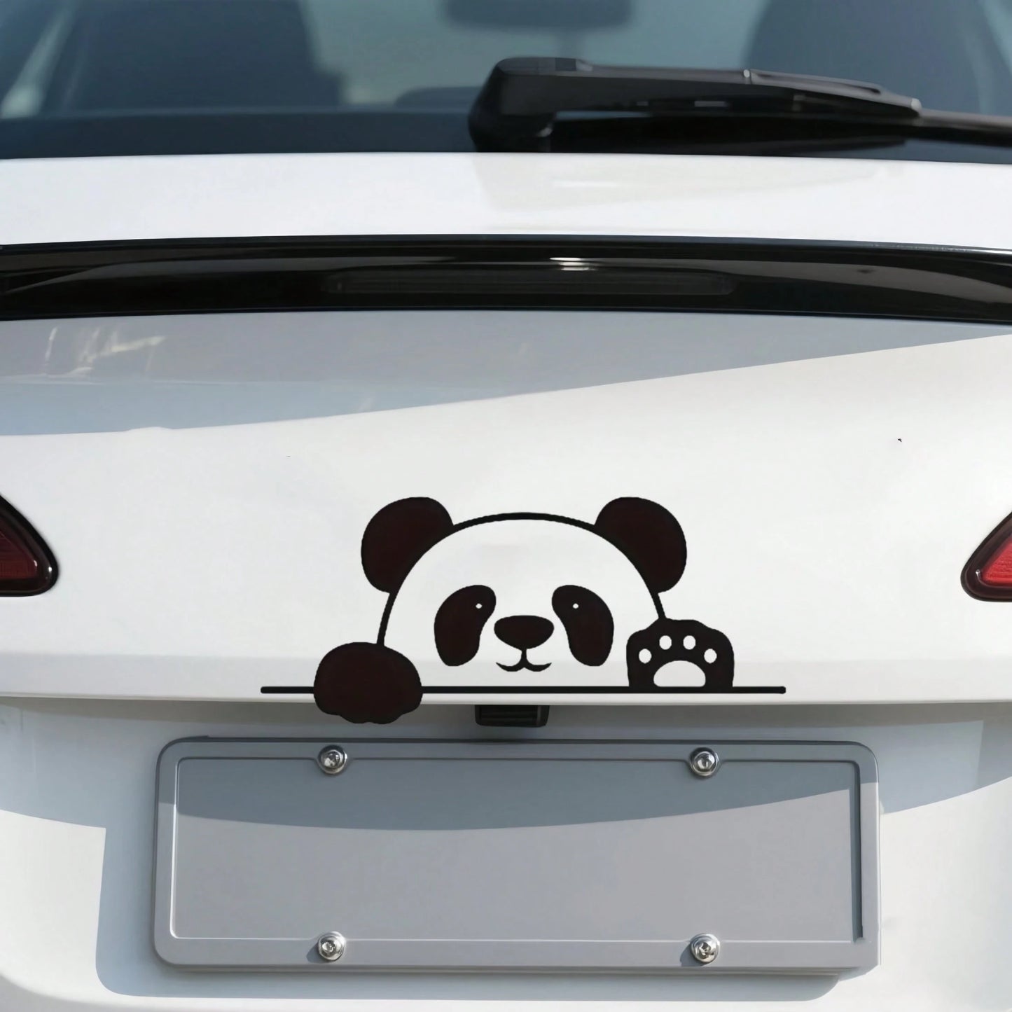 Adorable Panda Waterproof Vinyl Sticker For Decorating Laptops, Phones, Helmets, Cars, Windows, Bumpers, Cups, Doors, And Walls