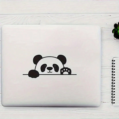 Adorable Panda Waterproof Vinyl Sticker For Decorating Laptops, Phones, Helmets, Cars, Windows, Bumpers, Cups, Doors, And Walls