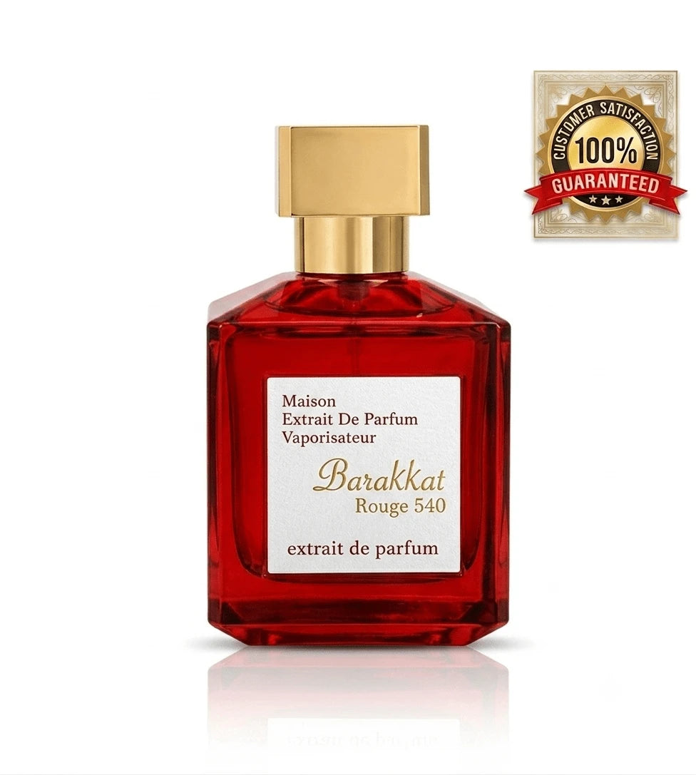 Alhambra Barakkat Rouge 540 By Fragrance World- Extrait De Parfum For Men & Women (100ml/ 3.4 FL OZ)