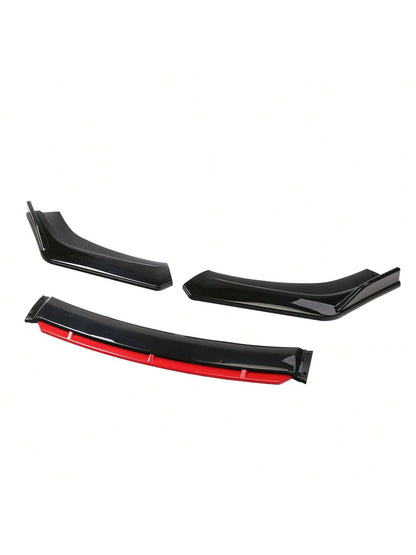 Areyourshop Front Bumper Lip Spoiler, Car Universal Adjustable Spoiler Splitter Diffuser Protector, Compatible With Accord Civic Toyota Camry, VW MK5 MK6 MK7, Benz AMG GTR, Mitsubishi Lancer