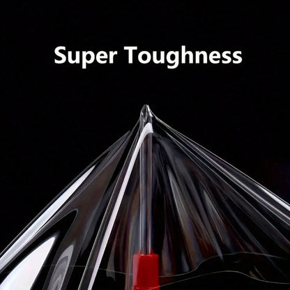 Automotive Transparent Protective Film- Scratch Resistant, Waterproof, Anti-Peel Paint Protector For Car Doors, Car Door Barriers, Car Interior, Bumper, Hood Paint Protector, Suitable For Most Cars