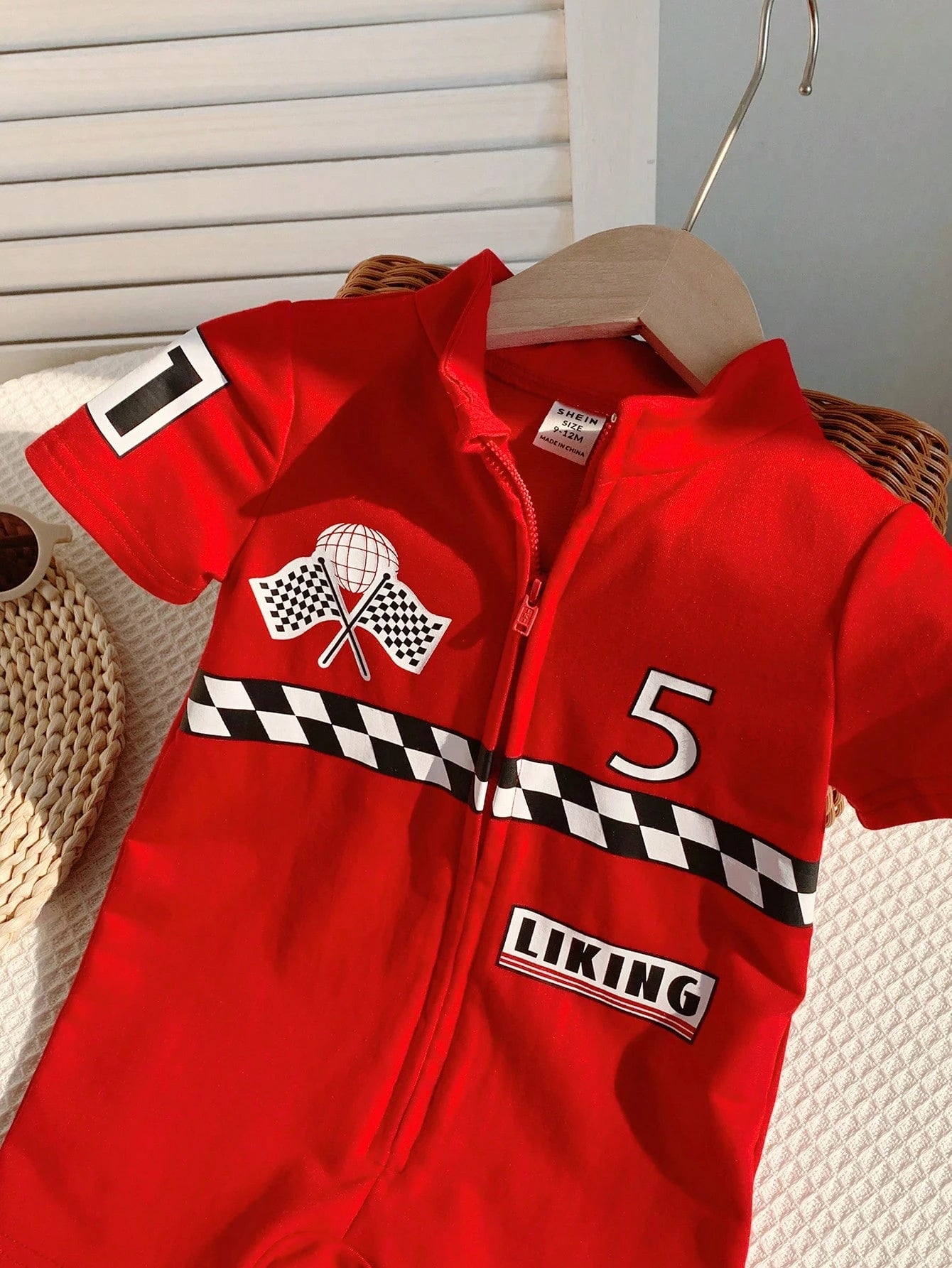 Baby Boy/Girl Letter Pattern Soft Knit Short Sleeve Romper & Shorts Set
