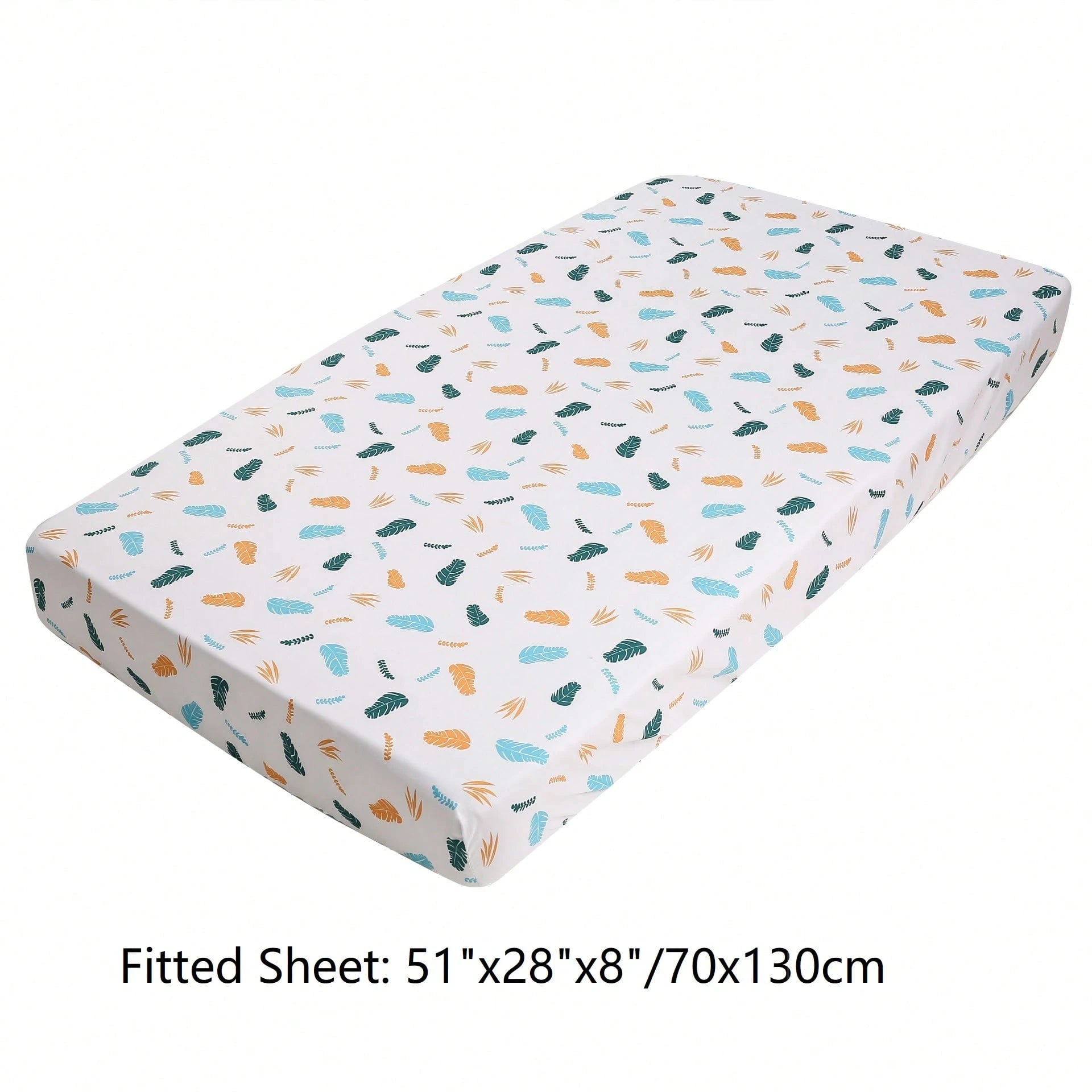 Baby Crib Fitted Sheet With Cute Animal Prints, Soft And Snug, 4 Pack Sheets Fit For Standard Crib Mattress 28x52in