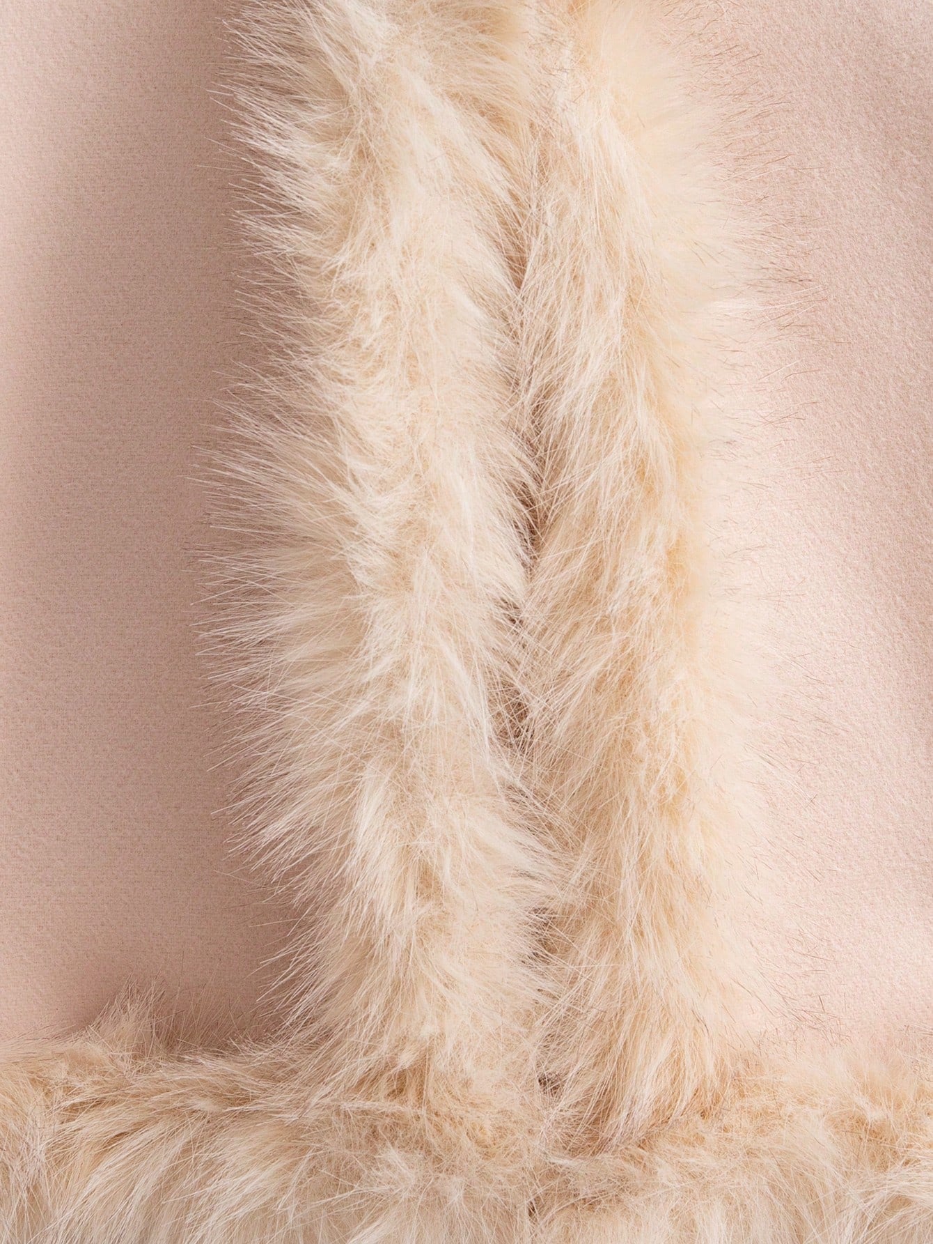 Baby Girls Fluffy Hooded Coat