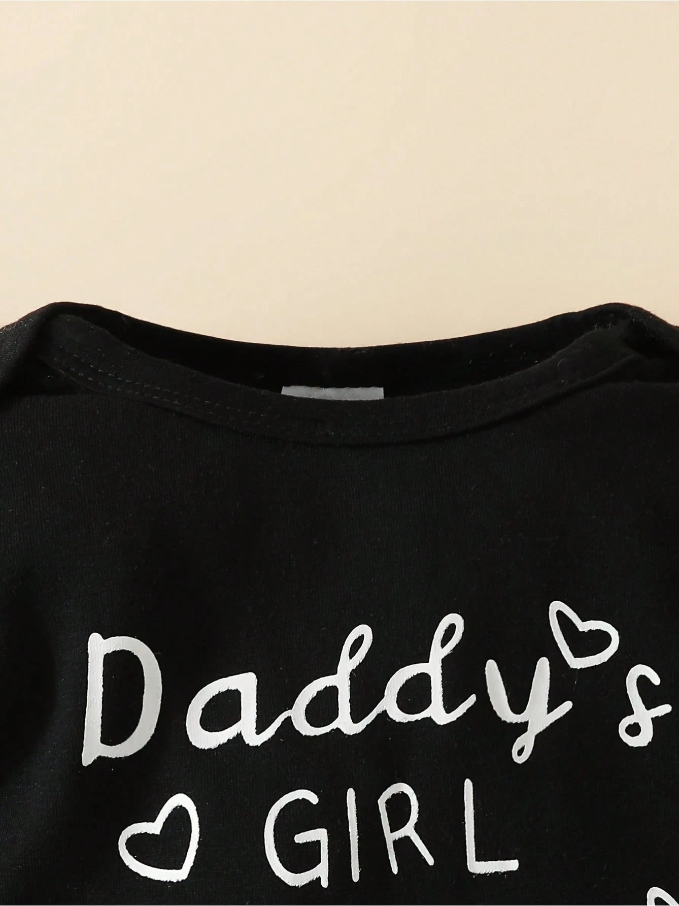 Baby Girls Outfits Letter Print Short Sleeve Romper + Floral Print Trousers With Headscarf Cute Baby Clothing Set 3PCS Daddy's Girl And Mommy's World