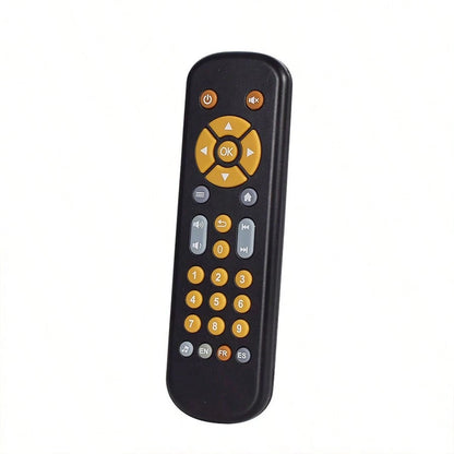 Baby Remote Control Toy/ Sound & Light Music Game/ Suitable For Boys & Girls, Educational Toy/ 3 Language Modes: English, French, Spanish/ Baby Birthday Gift