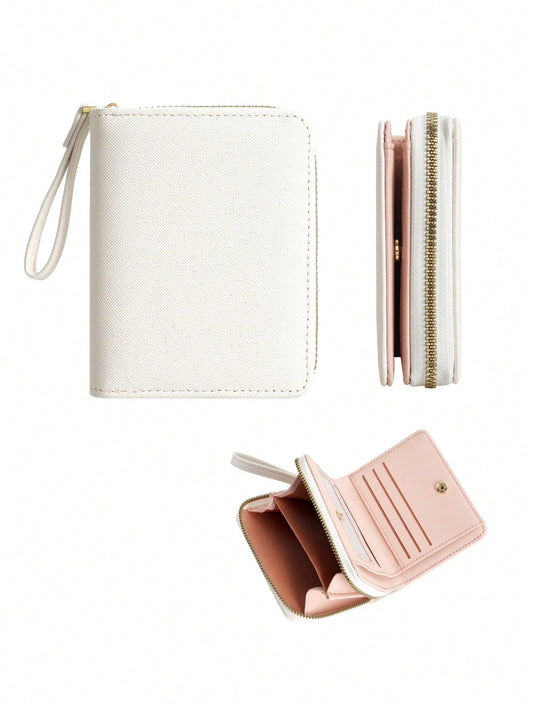 BATSIOE Solid Color New Large Capacity Cross-Border Women Wallet Female Zipper Coin Purse Wholesale Minimalist Luxe Wallet For Women Wallet Mini Wallet Purse Wallet Small Wallet