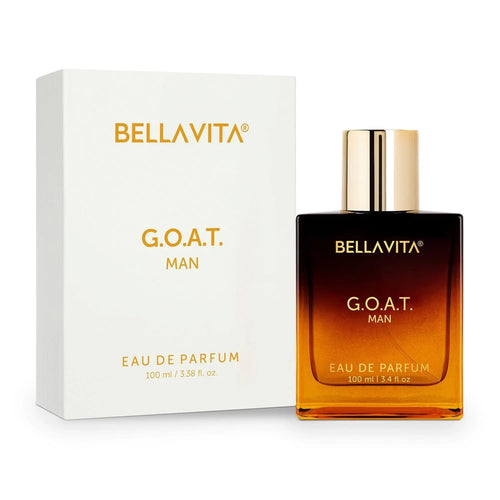 Bella Vita Luxury Bellavita Luxury G.O.A.T. Eau De Parfum| 100 Ml| Perfume For Men| Men's Eau De Toilette Is Thick And Warm, With Ebony And Sandalwood As The Base, Leaving A Long And Mellow Fragran