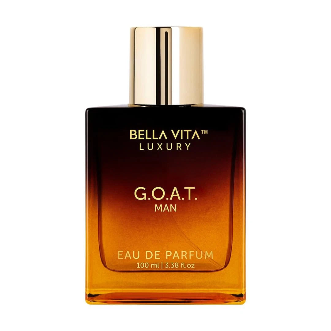 Bella Vita Luxury Bellavita Luxury G.O.A.T. Eau De Parfum| 100 Ml| Perfume For Men| Men's Eau De Toilette Is Thick And Warm, With Ebony And Sandalwood As The Base, Leaving A Long And Mellow Fragran