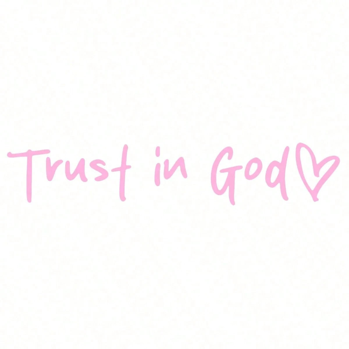 Bible Mirror Wall Stickers Trust In God Heart Pattern Self Adhesive Shiny Faith Hope Love Christian Decor For Home Church School Office Religious Teacher Gifts
