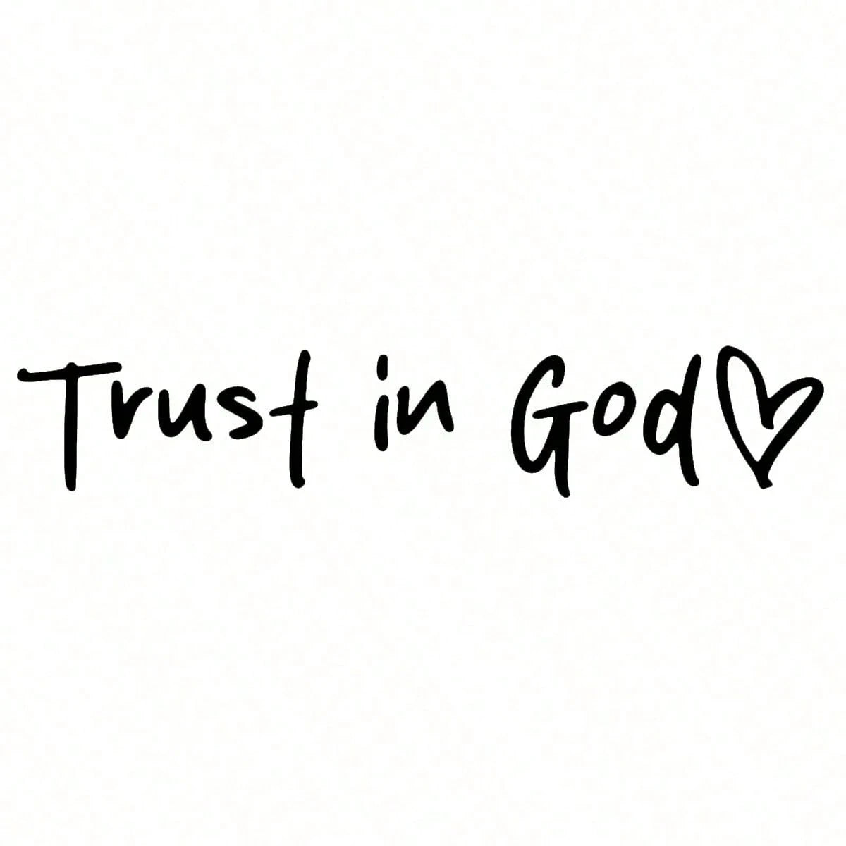 Bible Mirror Wall Stickers Trust In God Heart Pattern Self Adhesive Shiny Faith Hope Love Christian Decor For Home Church School Office Religious Teacher Gifts