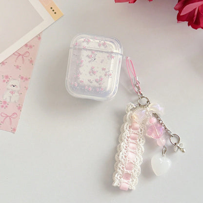 Blue/Pink Floral/Purple Protective Case For AirPods 4, Apple 3rd Gen Bluetooth For AirPods Pro 3 Earphone Shell, Ideal Gift