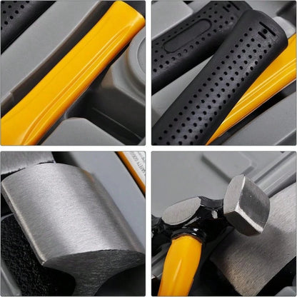 Body Shaping And Forming Repair Piece Kit- Roller Fixer Dent Remover Set With Hammer And Dolly