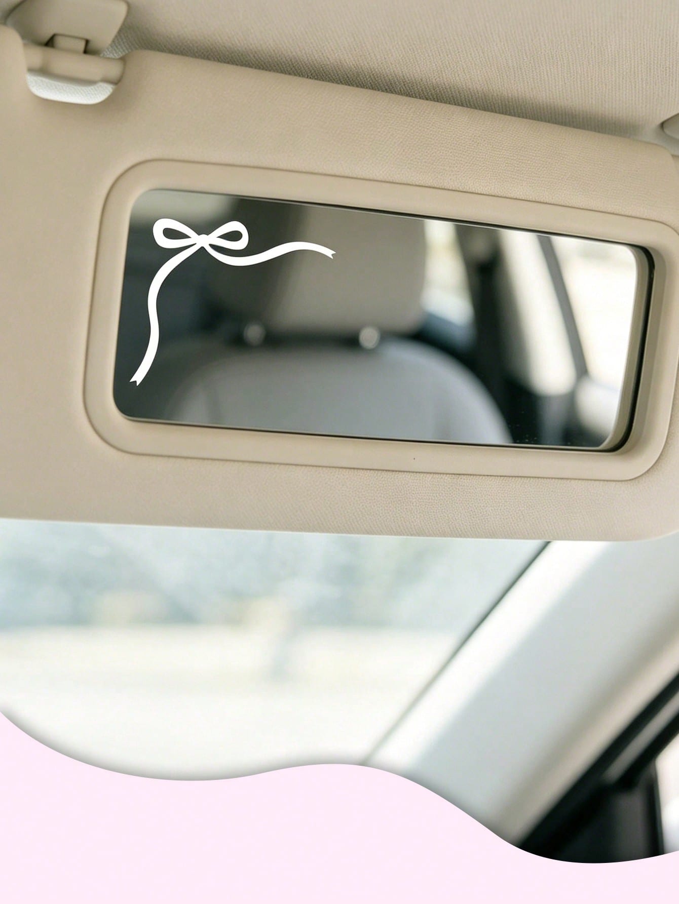 Bow Ribbon Vinyl Stickers, Suitable For Cars, Laptops, Water Bottles, Etc., Car Accessories Stickers