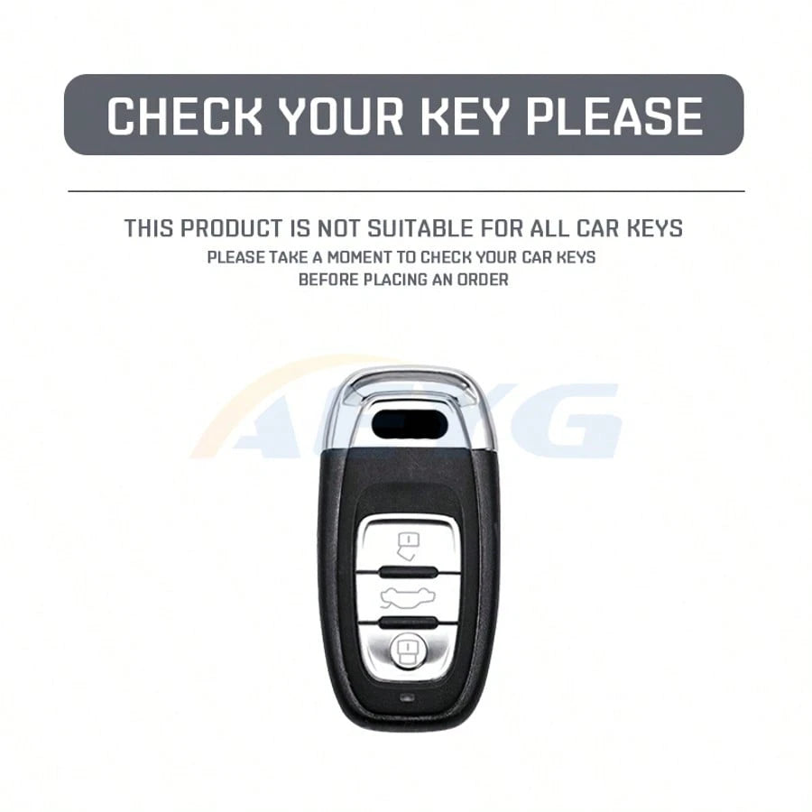 Brand New TPU Car Key Cover Compatible With Audi A1 A3 A4 A5 A6 A7 A8 Quattro Q3 Q5 Q7 S4 S5 S6 S7 S8 R8 TT Key Shell Protective Accessory