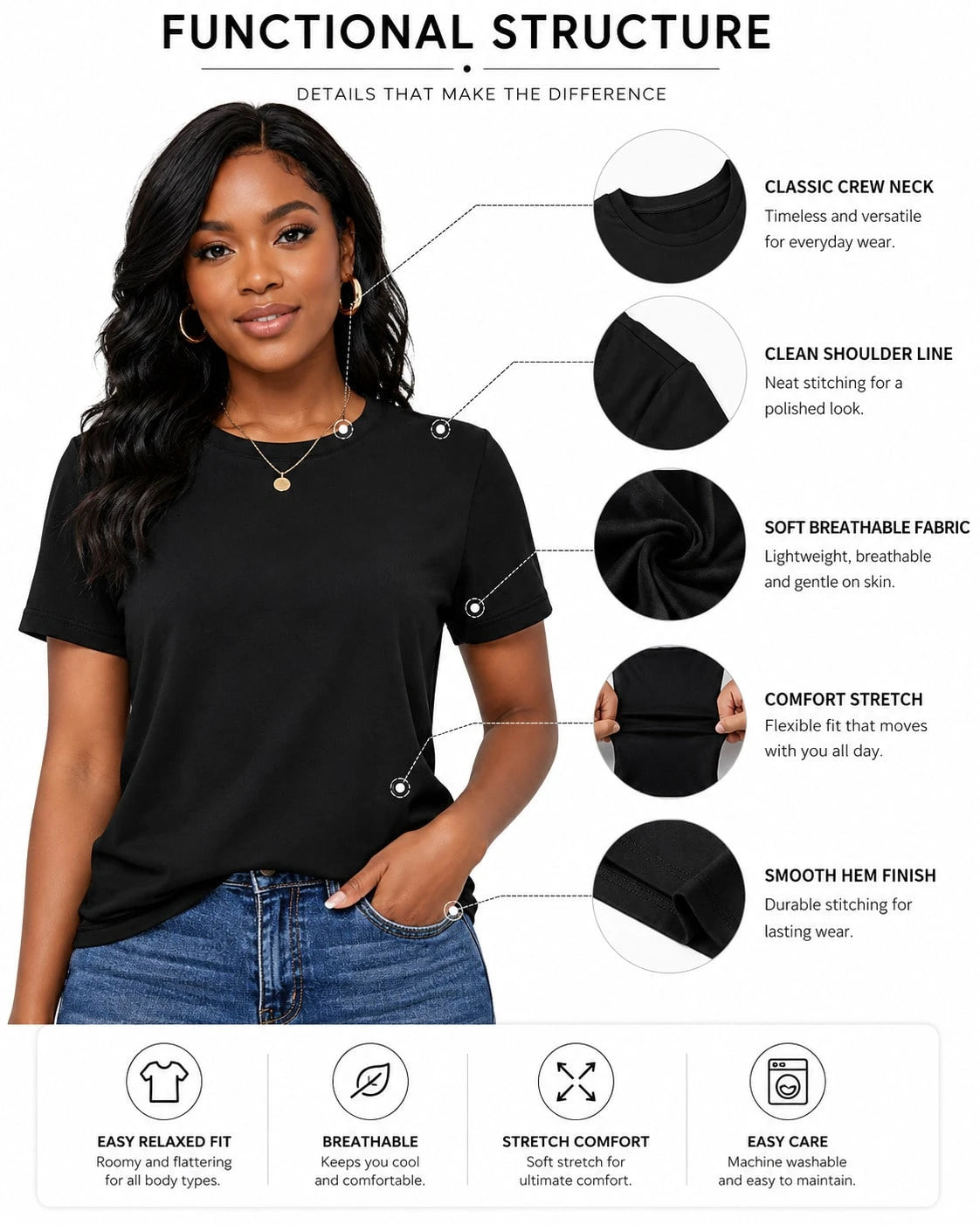 Broken Crayons Still Color Women's-Shirt Casual Short Sleeve-Shirt Everyday Outdoors Tee Suitable Any Occasion Birthday All S