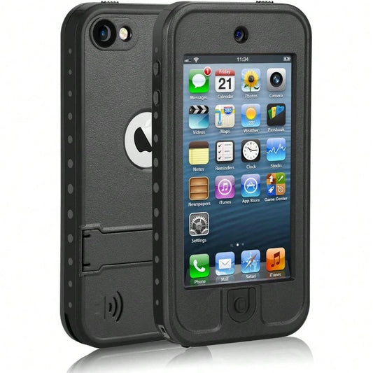 CAIROCK Waterproof Case For IPod Touch 7th/6th/5th Generation: Shockproof & Dustproof Full-Body Protective Cover (Heavy Duty)