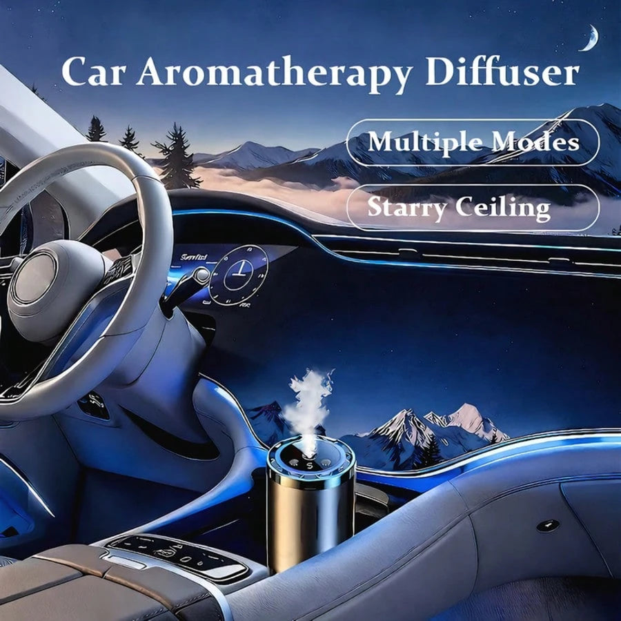 Car Air Freshener Diffuser, Long-Lasting Aroma Diffuser For Car, Home & Office, Portable Fragrance Diffuser With Premium Scent, All-Season Use For Fresh Air, Perfect Holiday Gift