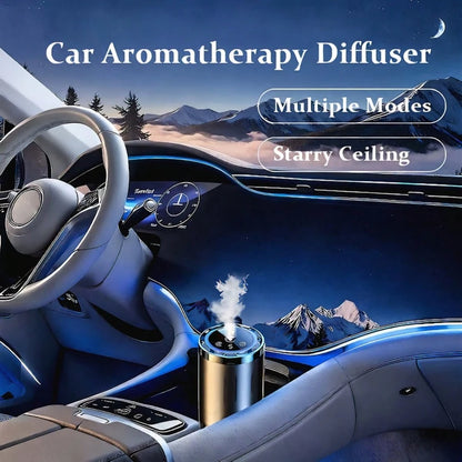 Car Air Freshener Diffuser, Long-Lasting Aroma Diffuser For Car, Home & Office, Portable Fragrance Diffuser With Premium Scent, All-Season Use For Fresh Air, Perfect Holiday Gift