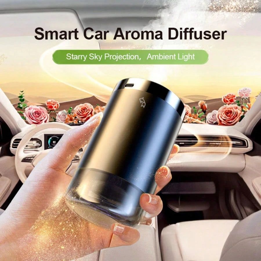 Car Air Freshener Diffuser, Long-Lasting Aroma Diffuser For Car, Home & Office, Portable Fragrance Diffuser With Premium Scent, All-Season Use For Fresh Air, Perfect Holiday Gift