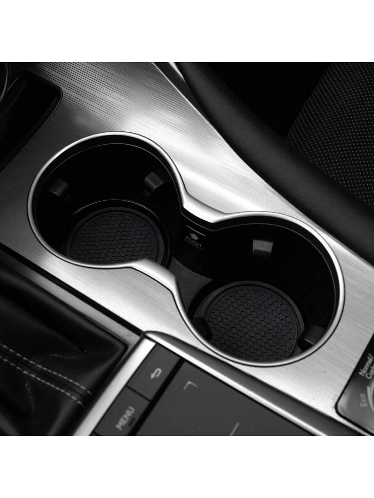 Car Anti-Skid Mat, Honeycomb Water Cup Mat, Car Cup Holder, Embedded Jewelry Silicone Cup Mat, Car Interior Accessory Mat