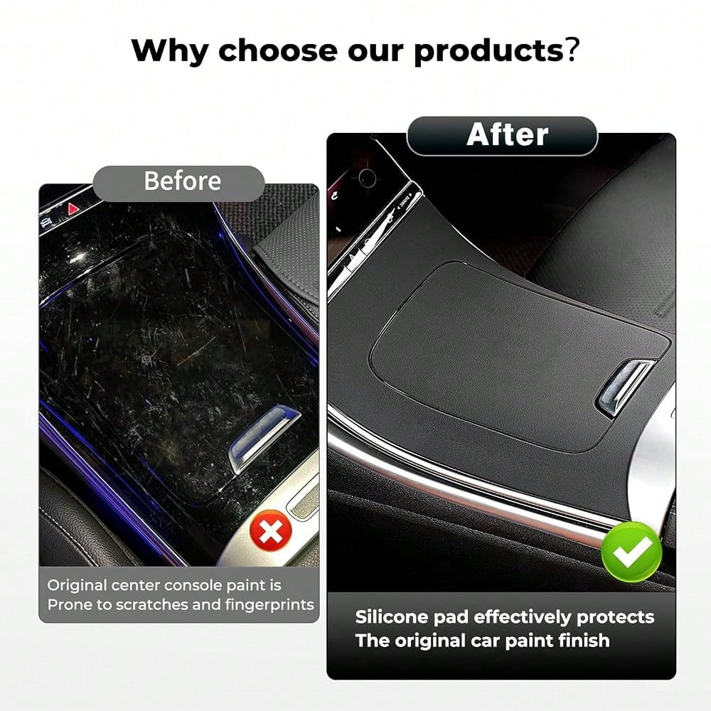 Car Center Console Gear Shift Panel Sticker For| For GLC300 GLC300e GLC260 GLC43 X254 AMG 2023-2025 Interior Accessories