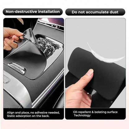 Car Center Console Gear Shift Panel Sticker For| For GLC300 GLC300e GLC260 GLC43 X254 AMG 2023-2025 Interior Accessories