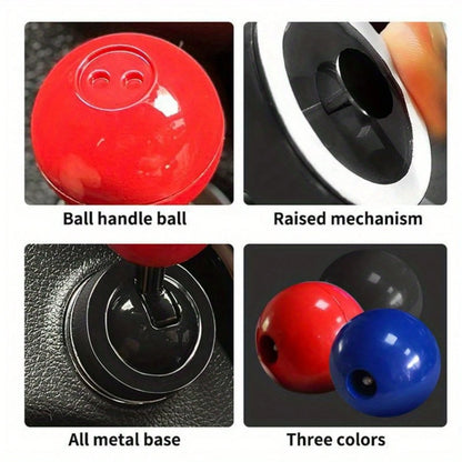 Car Engine Start Button Cover Rocker- Ignition Switch Protector With Non-Slip Grip- Universal Push-To-Start Accessory For Most Vehicles- Prevents Accidental Engine Shutdown- Universal Car Compatib