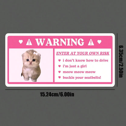 Car Interior Decal Stickers, Suitable As Gift For Girlfriend